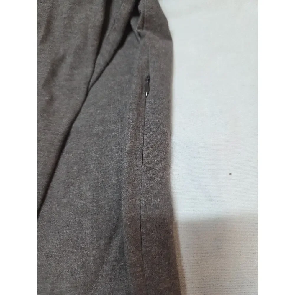travis mathew mens large quarter Zip Pullover Windbreaker Brown